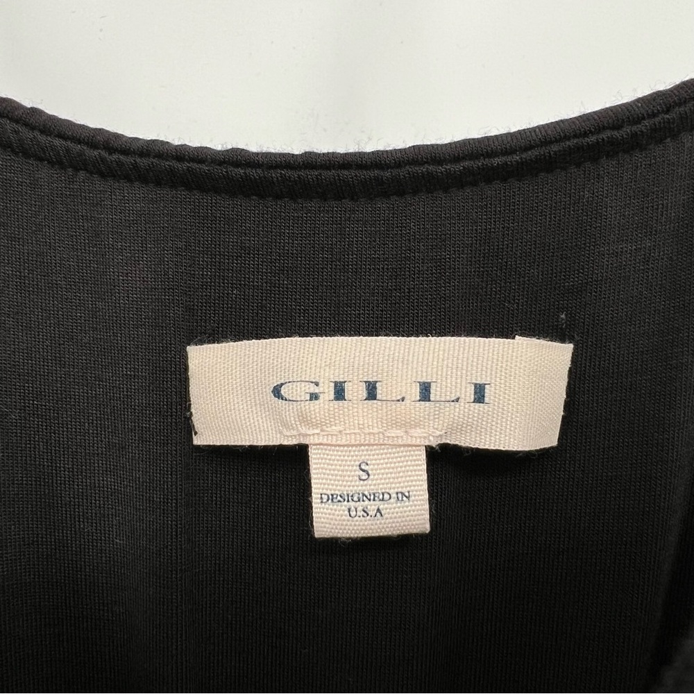 Gilli Jumpsuit Womans Black Wide Leg Jumper Adjustable Straps Soft Stretch NEW - Picture 6 of 7